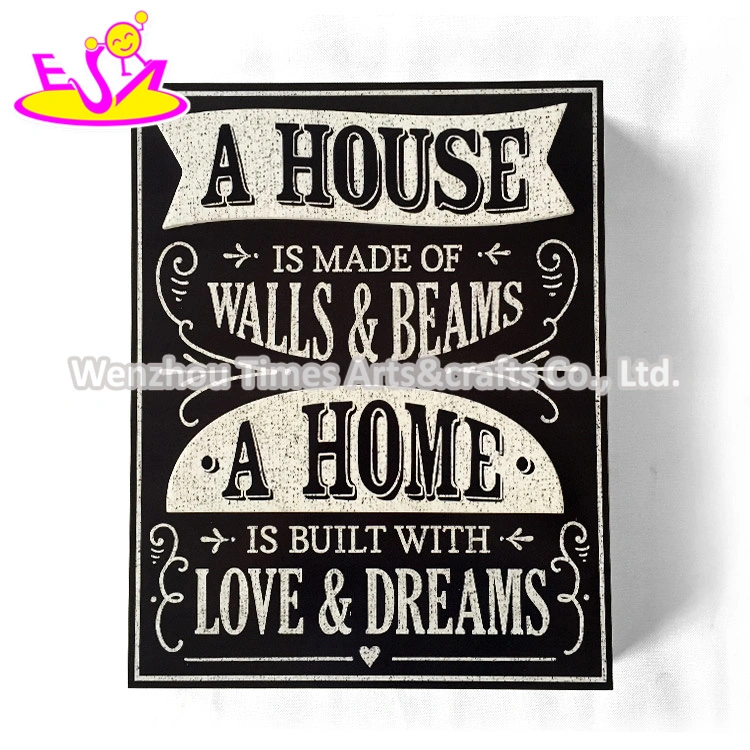 New Design Modern Wooden Bedroom Wall Art with Handwork W09d063